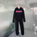 Baddie Black 2-Piece Tracksuit