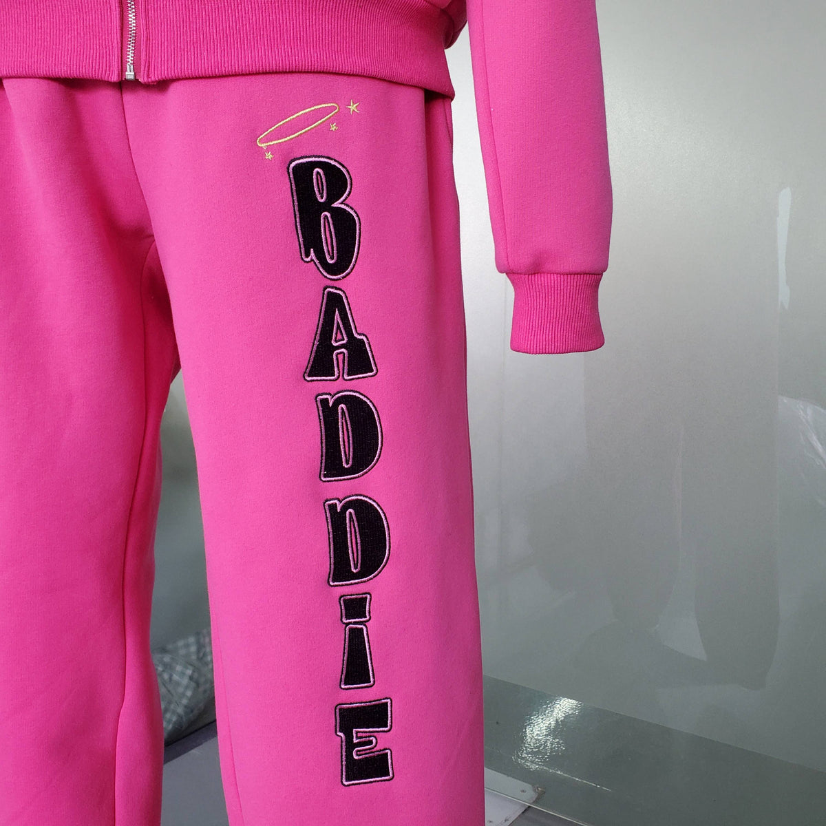 Pretty in Pink Baddie Tracksuit