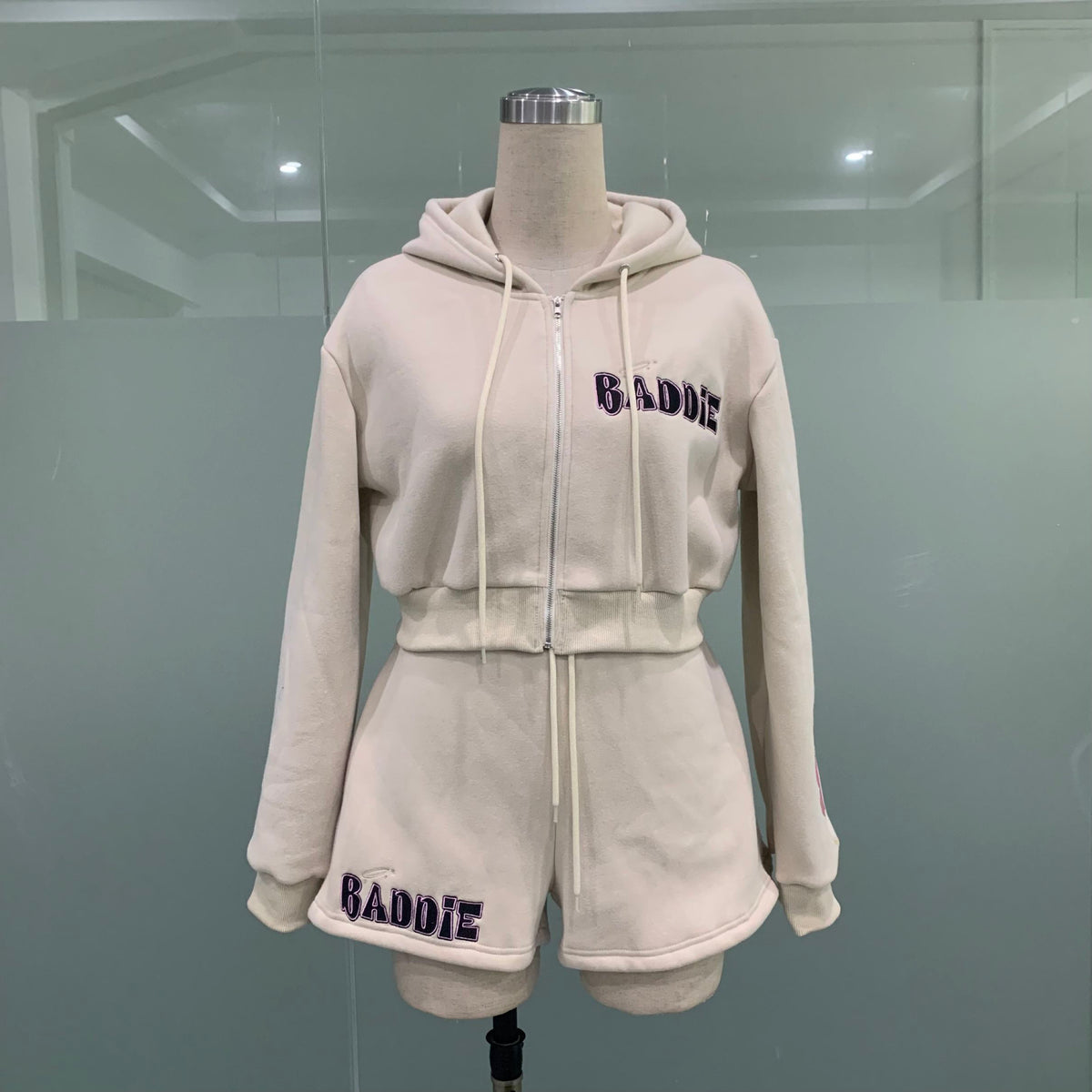 🤍 Baddie Cream 2-Piece Set
