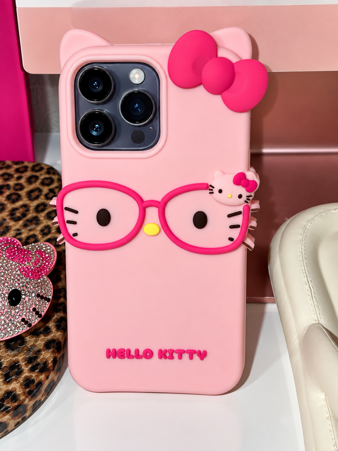 🎀 Pretty Girl Glasses Phone Case