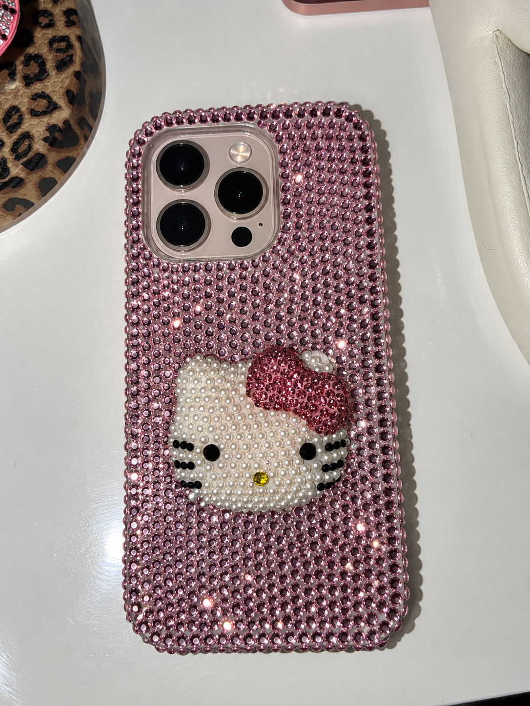 💎 Pink Ice Bling Phone Case