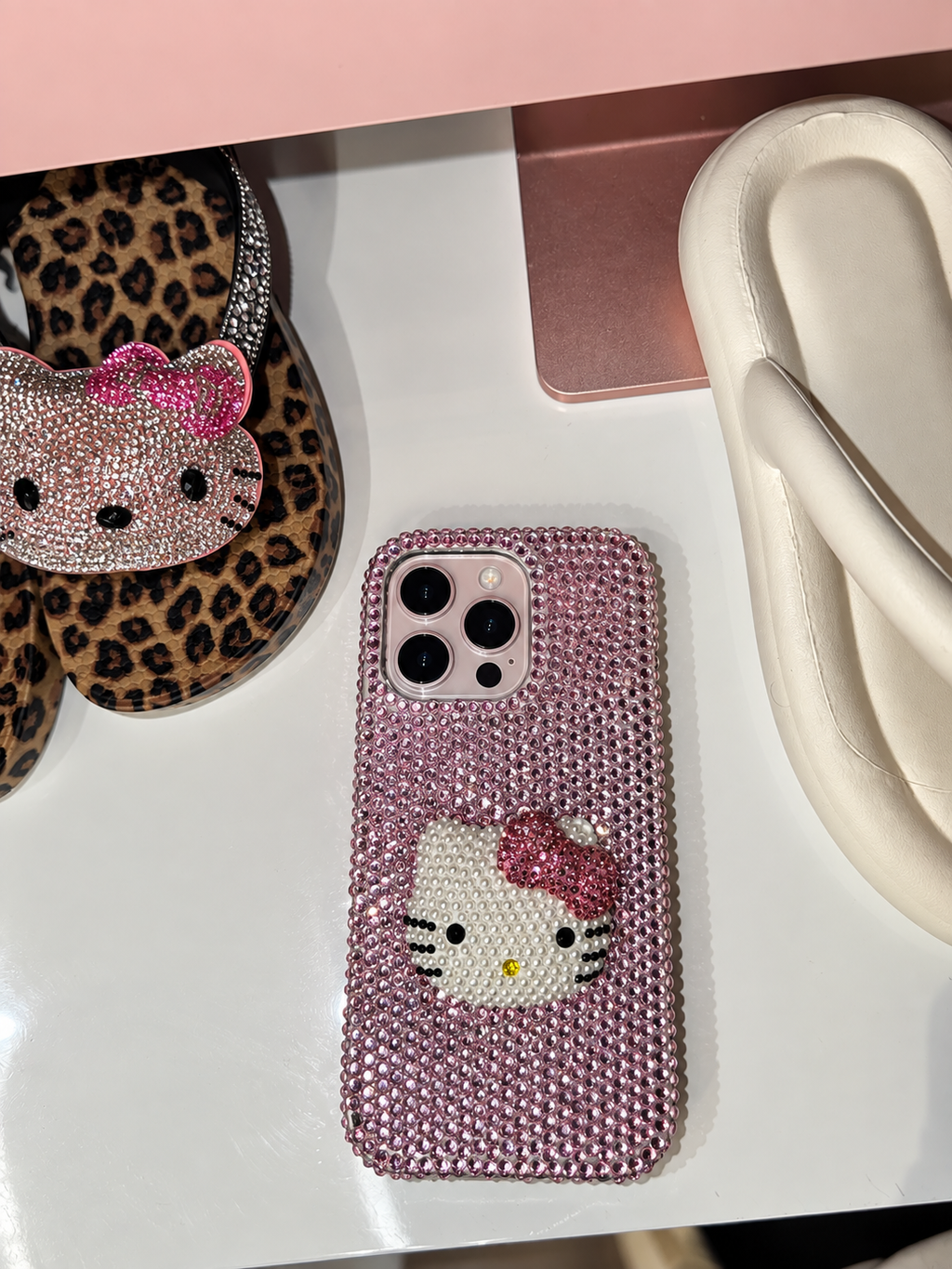 💎 Pink Ice Bling Phone Case