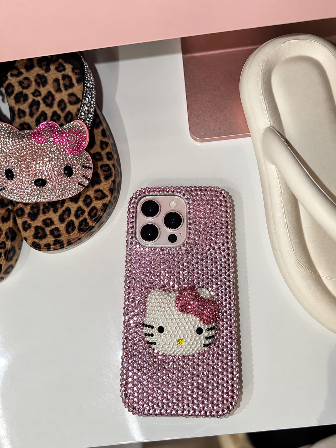 💎 Pink Ice Bling Phone Case